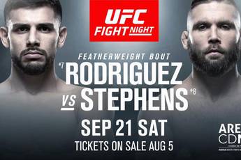 159 UFC Fight Night: Rodriguez vs Stevenson is a no contest