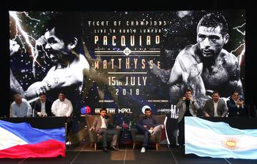 Pacquiao vs Matthysse. Where to watch live