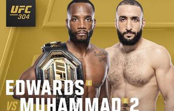UFC 304 - Betting Odds, Prediction: Edwards vs Muhammad