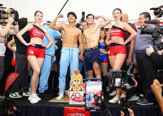 Jaime Munguia vs Bruno Surace Weigh In Results