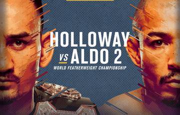 Соперником Холлоуэйя на UFC 218 станет Альдо