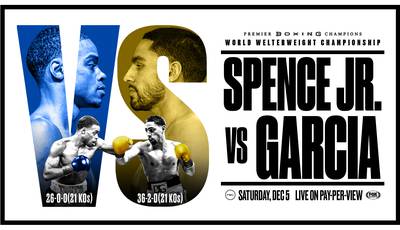 Spence vs Garcia. Where to watch live