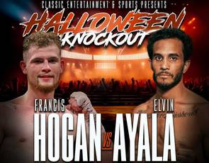 Francis Dennis Hogan vs Elvin Ayala - Date, Start time, Fight Card, Location