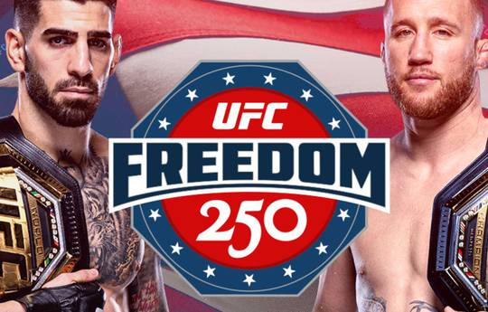 UFC Tournament Card at the White House Officially Announced