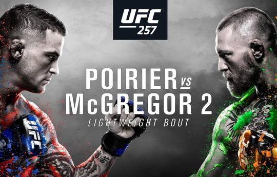 UFC 257: Dustin Poirier vs. Conor McGregor. Where to watch live