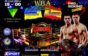 Yegorov - Rodriguez, Magurin - Arguelles on January 20 in Kiev