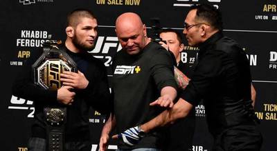 Ferguson a traité Khabib de lâche.