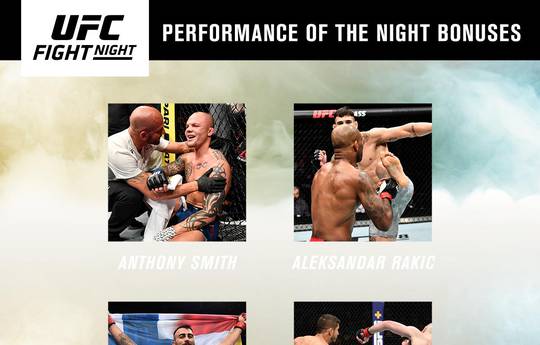 UFC Fight Night 153: бонусы
