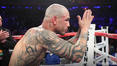 How Cotto said goodbye to boxing (photo)