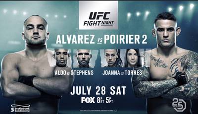 UFC on FOX 30: Альварес – Порье 2. Прямая трансляция, где смотреть онлайн