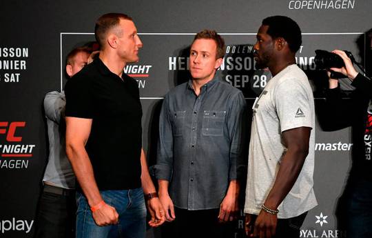 UFC Fight Night 160 Херманссон - Каннонье: результаты церемонии взвешивания