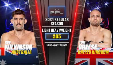 A quelle heure est PFL 2 ce soir ? Wilkinson vs Breese - Heures de début, horaires, carte de combat