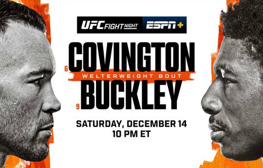 UFC on ESPN 63: Buckley beats Covington and other tournament results