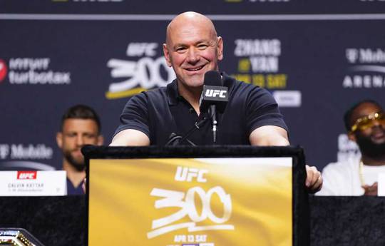 White announced record bonuses at UFC 300