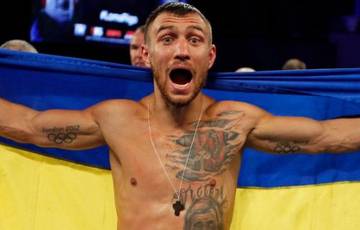 Lomachenko: I am happy when I raise the Ukrainian flag after the fight