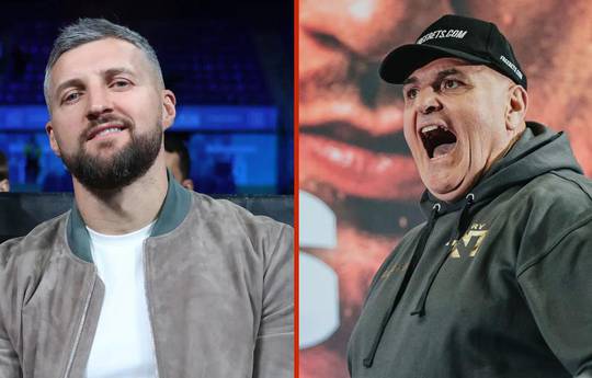 Shane Fury criticized his father for wanting to fight Froch