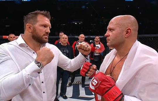 Emelianenko goes to Bader fight after a serious illness