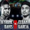 Elijah Garcia vs Kyrone Davis - Date, Start time, Fight Card, Location