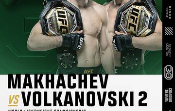 Oliveira está lesionado, Volkanovski se enfrentará a Makhachev en la pelea principal del UFC 294