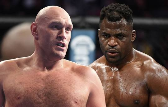 Ngannou's coach over het gevecht met Fury: "Het belangrijkste is om niet te proberen Tyson te outboxen".