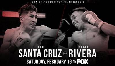 Santa Cruz vs Rivera. Where to watch live