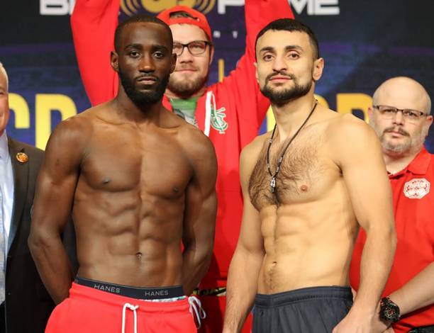 Crawford-Avanesyan. Photos from the weigh-in