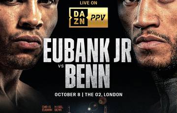 Benn-Eubank Jr officially October 8