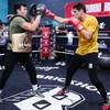 Gilberto Ramirez held an open training session 13