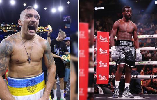 Oleksandr Usyk revela su sorprendente elección para el duelo Crawford-Canelo: "Está loco"