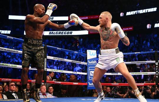 Mayweather admits he didn't box McGregor at full strength