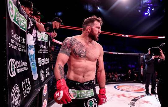 Bader voiced the reason for canceling the fight at Bellator 300