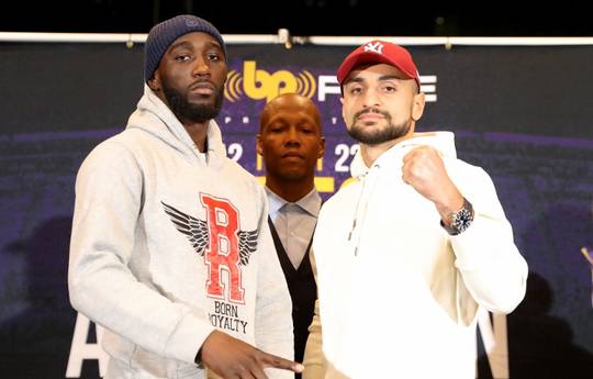 Crawford and Avanesyan met face to face