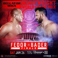 Файткард турнира Bellator 214: Емельяненко – Бейдер