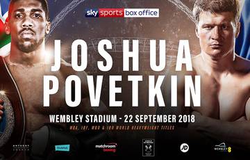 Joshua vs Povetkin. Where to watch live