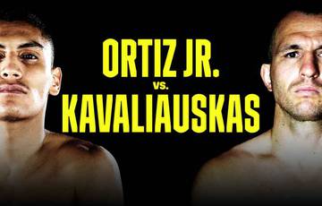 Virgil Ortiz Jr. vs Egidijus Kavaliauskas. Live broadcast, where to watch online