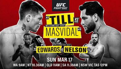 UFC Fight Night 147: Тилл – Масвидал. Прямая трансляция, где смотреть онлайн