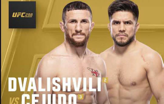 Official: Cejudo and Dvalishvili will fight at UFC 298
