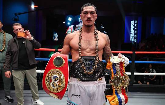 Opetaya – Zuffa Boxing's first champion: the Australian confidently defeated Glanton