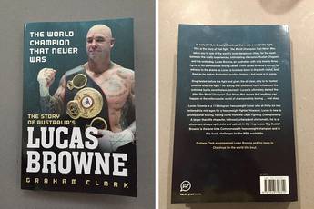 Lucas Browne to release behind the scenes book