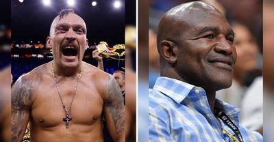 Evander Holyfield Ranks Usyk Among Heavyweight Greats: "He's Got Something Special"