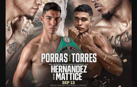 Eduardo Hernandez vs Thomas Mattice Undercard - Vollständige Kampfkartenliste, Zeitplan, Running Order