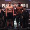 Chisora ​​and Parker were weighed 8