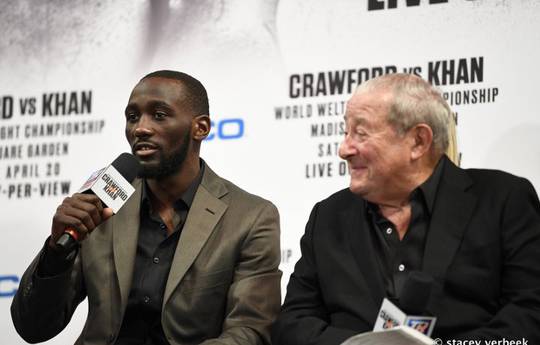 Crawford vs Khan. Final presser before the fight (photos + video)