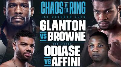 Brandon Glanton vs Marcus Browne Undercard - Vollständige Fight Card Liste, Zeitplan, Running Order