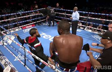 Mayweather held another exhibition fight in the UK