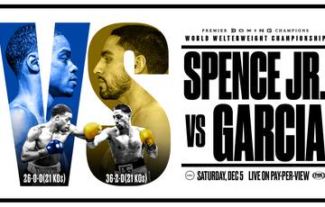 Spence vs Garcia. Where to watch live