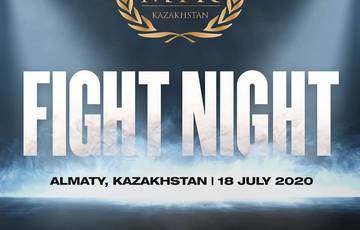 18 июля бокс возвращается в Казахстан