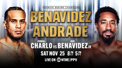 Trailer oficial do combate Benavidez-Andrade