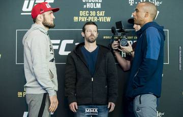 Бойцы турнира UFC 209 встретились лицом к лицу (фото + видео)