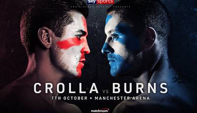 Kroll vs Burns - October 7 in Manchester